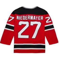 Jerseys Mitchell & Ness -Blue Line Scott Niedermayer New Jersey Devils Dark 2002 Jersey