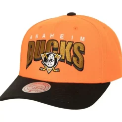Headwear Mitchell & Ness -Boom Text Pro Snapback Anaheim Ducks