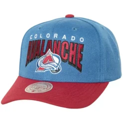 Headwear Mitchell & Ness -Boom Text Pro Snapback Colorado Avalanche