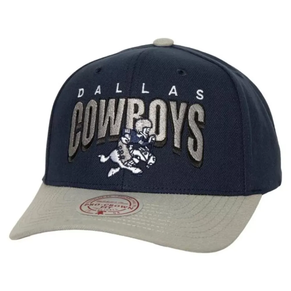 Headwear Mitchell & Ness -Boom Text Pro Snapback Dallas Cowboys