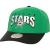 Headwear Mitchell & Ness -Boom Text Pro Snapback Dallas Stars