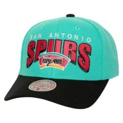 Headwear Mitchell & Ness -Boom Text Pro Snapback Hwc San Antonio Spurs