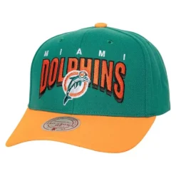 Headwear Mitchell & Ness -Boom Text Pro Snapback Miami Dolphins