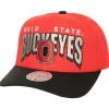 Headwear Mitchell & Ness -Boom Text Pro Snapback Ohio State