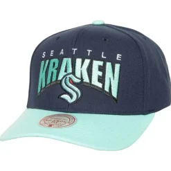Headwear Mitchell & Ness -Boom Text Pro Snapback Seattle Kraken