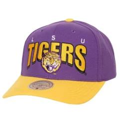 Headwear Mitchell & Ness -Boom Text Pro Snapback V Louisiana State University
