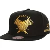Headwear Mitchell & Ness -Branded Bruce Lee Dragon'S Head Snapback