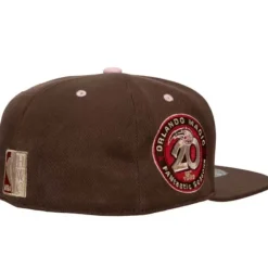 Headwear Mitchell & Ness -Brown Sugar Bacon Fitted Hat Hwc Orlando Magic