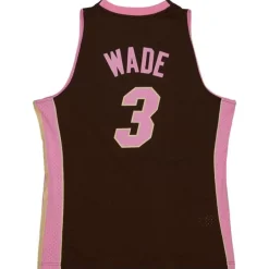 Jerseys Mitchell & Ness -Brown Sugar Bacon Swingman Jersey Miami Heat 2005-06 Dwyane Wade