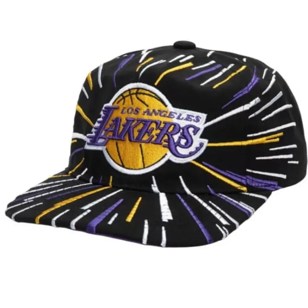 Headwear Mitchell & Ness -Burst Deadstock Snapback Los Angeles Lakers