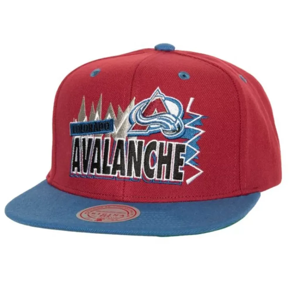 Headwear Mitchell & Ness -Buzz Snapback Colorado Avalanche