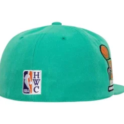 Headwear Mitchell & Ness -Cactus Cooler Fitted Hat Miami Heat