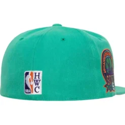 Headwear Mitchell & Ness -Cactus Cooler Fitted Hat Seattle Supersonics