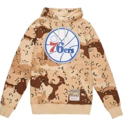 Apparel Mitchell & Ness Hoodies & Sweatshirts-Camo Reflective Hoodie Philadelphia 76Ers