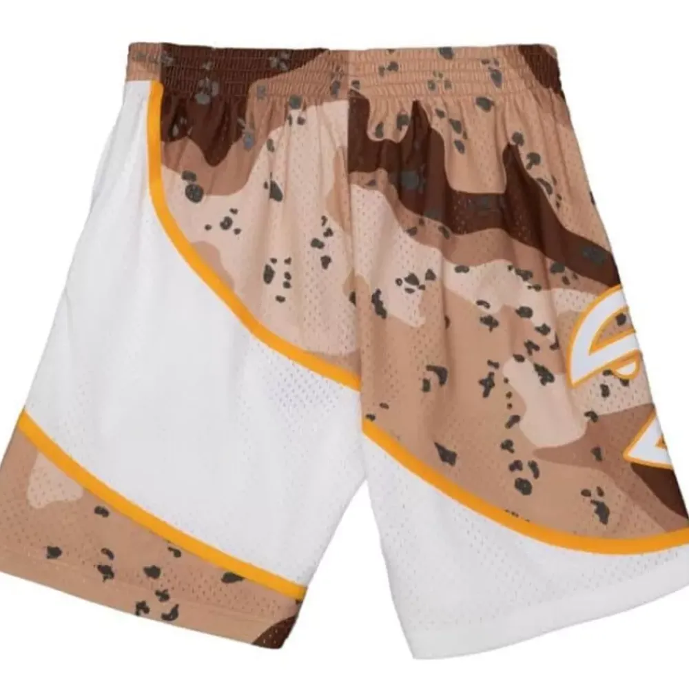 Apparel Mitchell & Ness Shorts-Camo Reflective Swingman Atlanta Hawks 1986 Shorts