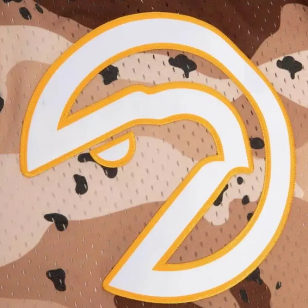 Apparel Mitchell & Ness Shorts-Camo Reflective Swingman Atlanta Hawks 1986 Shorts