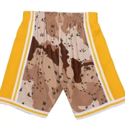 Apparel Mitchell & Ness Shorts-Camo Reflective Swingman Los Angeles Lakers 1984 Shorts