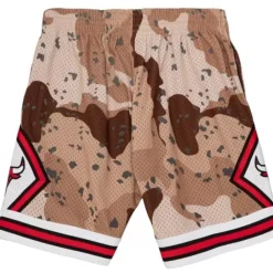 Apparel Mitchell & Ness Shorts-Camo Reflective Swingman Chicago Bulls 1997 Shorts