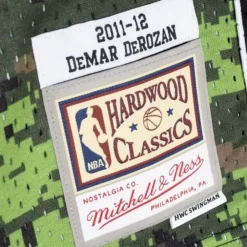 Jerseys Mitchell & Ness -Camo Swingman Demar Derozan Toronto Raptors Alternate 2011-12 Jersey
