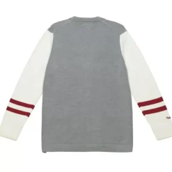 Apparel Mitchell & Ness Hoodies & Sweatshirts-Cardigan Sweater Chicago Bulls