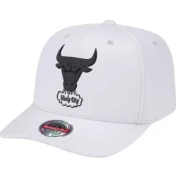 Headwear Mitchell & Ness -Casper Stretch Precurve Snapback Chicago Bulls