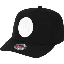 Headwear Mitchell & Ness -Casper Stretch Precurve Snapback Philadelphia 76Ers