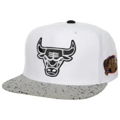 Headwear Mitchell & Ness -Cement Top Snapback Chicago Bulls