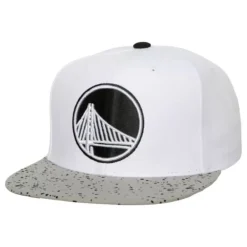 Headwear Mitchell & Ness -Cement Top Snapback Golden State Warriors