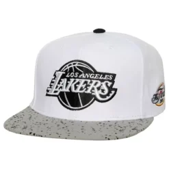 Headwear Mitchell & Ness -Cement Top Snapback Los Angeles Lakers