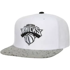 Headwear Mitchell & Ness -Cement Top Snapback New York Knicks