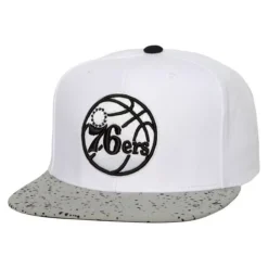 Headwear Mitchell & Ness -Cement Top Snapback Philadelphia 76Ers