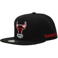 Headwear Mitchell & Ness -Chain Stitch Fitted Hwc Chicago Bulls