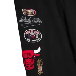 Apparel Mitchell & Ness Pants-Champ City Fleece Jogger Chicago Bulls