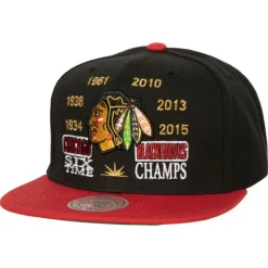 Headwear Mitchell & Ness -Champ Is Here Snapback Chicago Blackhawks