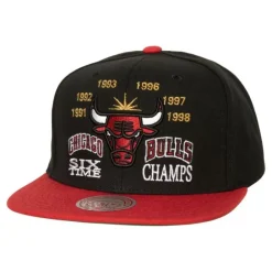 Headwear Mitchell & Ness -Champ Is Here Snapback Chicago Bulls