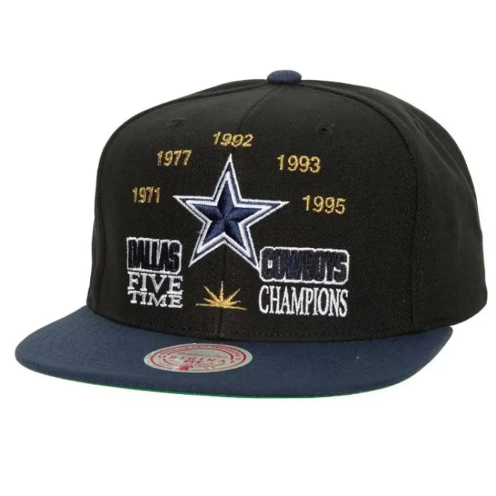 Headwear Mitchell & Ness -Champ Is Here Snapback Dallas Cowboys