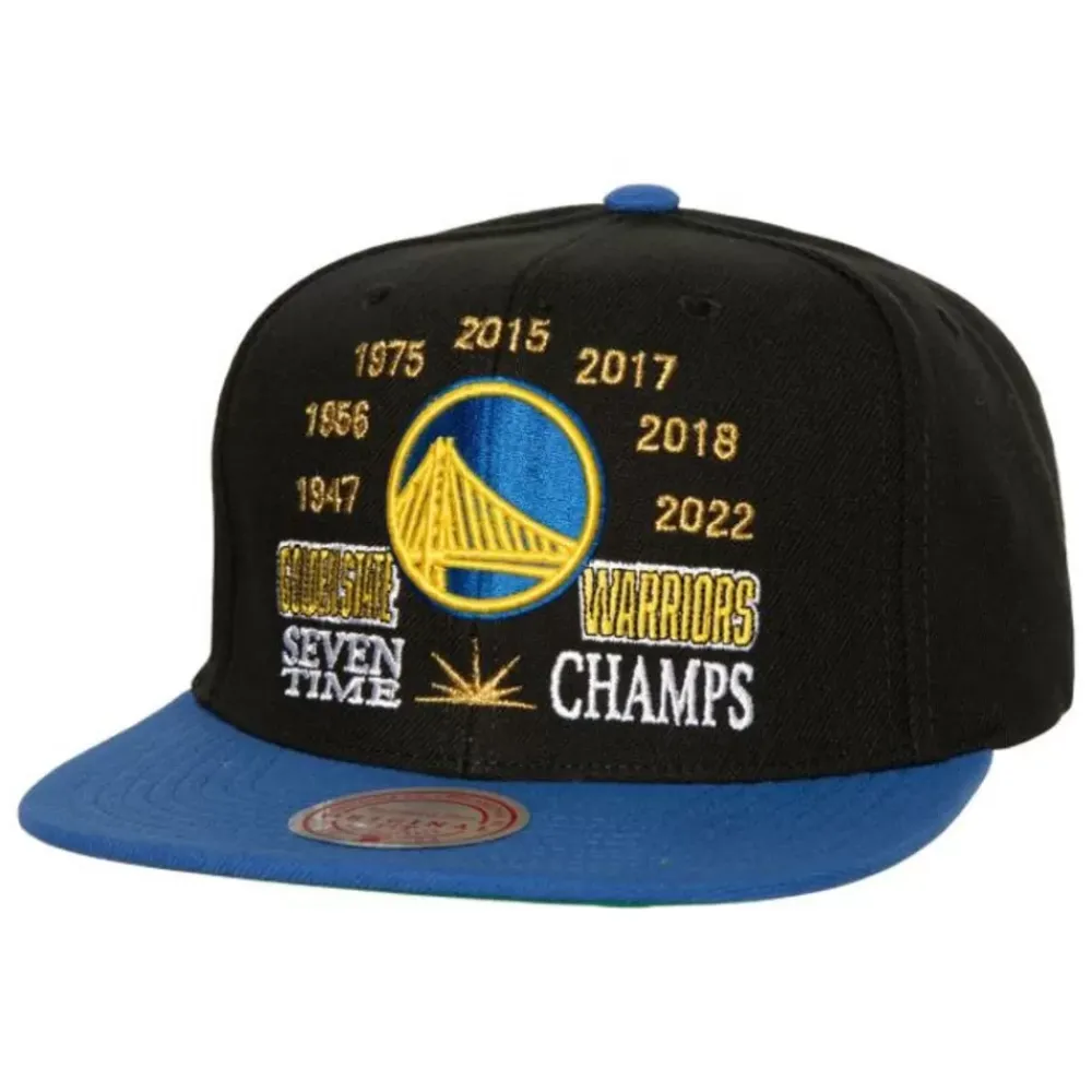 Headwear Mitchell & Ness -Champ Is Here Snapback Golden State Warriors