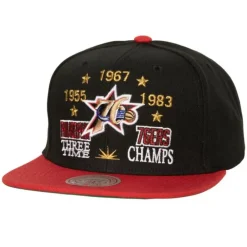 Headwear Mitchell & Ness -Champ Is Here Snapback Hwc Philadelphia 76Ers