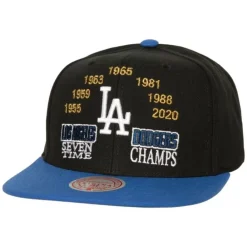 Headwear Mitchell & Ness -Champ Is Here Snapback Los Angeles Dodgers