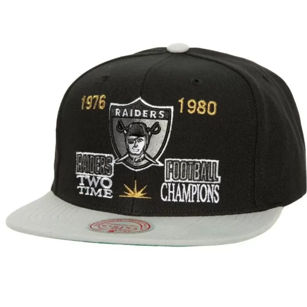 Headwear Mitchell & Ness -Champ Is Here Snapback Oakland Raiders