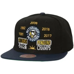 Headwear Mitchell & Ness -Champ Is Here Snapback Vntg Pittsburgh Penguins