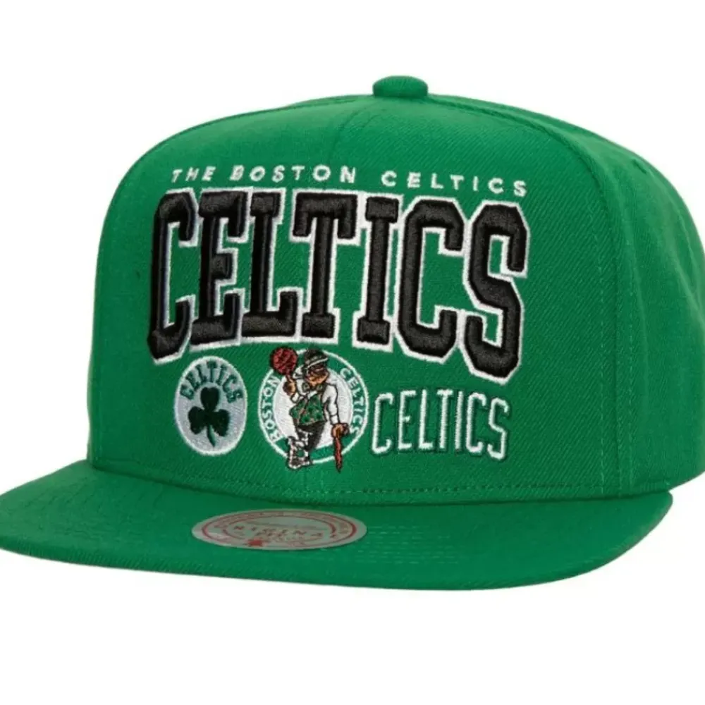 Headwear Mitchell & Ness -Champ Stack Snapback Boston Celtics