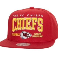 Headwear Mitchell & Ness -Champ Stack Snapback Kansas City Chiefs