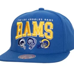 Headwear Mitchell & Ness -Champ Stack Snapback Los Angeles Rams