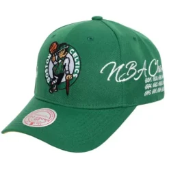 Headwear Mitchell & Ness -Champ Wrap Pro Snapback Boston Celtics
