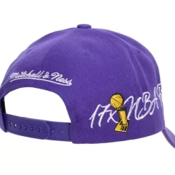 Headwear Mitchell & Ness -Champ Wrap Pro Snapback Los Angeles Lakers