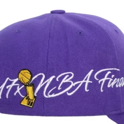 Headwear Mitchell & Ness -Champ Wrap Pro Snapback Los Angeles Lakers