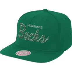 Headwear Mitchell & Ness -Champ Year Trophy Snapack Hwc Milwaukee Bucks