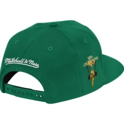 Headwear Mitchell & Ness -Champ Year Trophy Snapack Hwc Milwaukee Bucks