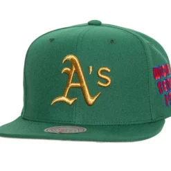 Headwear Mitchell & Ness -Champ'D Up Snapback Oakland Athletics